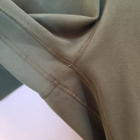 Yunoga Leggings Womens Medium Green Skinny 7/8 Length Gym Workout Yoga Ladies - Picture 7 of 12